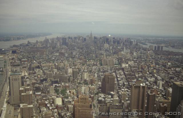 d_img033 Manhattan dalle Twin Towers - New York<br>U.S.A. - 2000