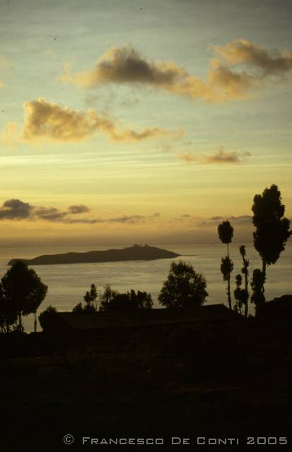 c_img194 Isola della Luna (dalla Isola del Sole) sul Titicaca<br>Bolivia - 1998