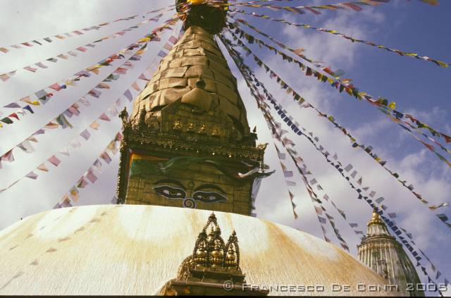 b_img024 Tempio di Swayambunath<br>Nepal - 2000