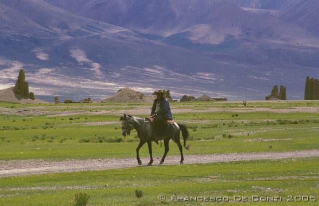 b_img057 Cavaliere tibetano<br>Tibet - 2000