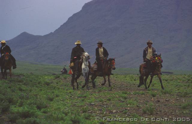 b_img065 Cavalieri tibetani<br>Tibet - 2000